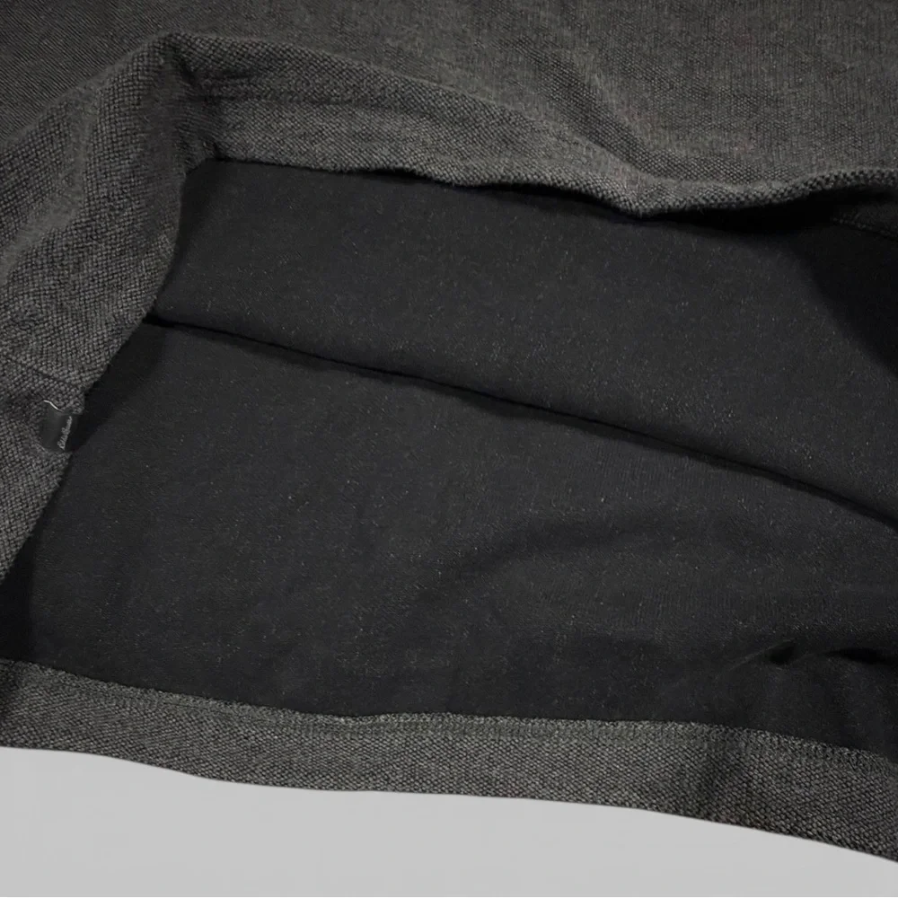 Eddie Bauer Charcoal Long Sleeve Henley Sweater‎ Shirt High Neck Button 1/4 XL - Picture 10 of 16
